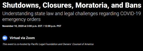 Screenshot_2020-11-05 Legal challenges regarding COVID-19 emergency orders Screenshot_2020-11-05 Legal challenges regarding COVID-19 emergency orders