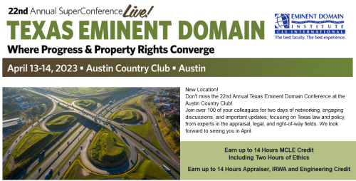 Screenshot 2023-04-04 at 09-45-09 Information - Texas Eminent Domain Conference Screenshot 2023-04-04 at 09-45-09 Information - Texas Eminent Domain Conference